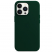 Цвет изображения Чехол для iPhone 13 Pro Leather Case зеленый