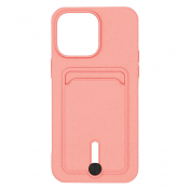 Изображение Чехол для iPhone 14 Pro Max с отделением для карт Button Card Case цвета сакуры