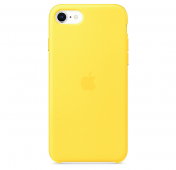 Изображение Чехол для iPhone SE 2020 Silicone Case желтый
