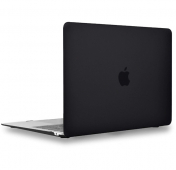 Изображение Черная пластиковая накладка для Macbook Air 13 2018 - 2019 Hard Shell Case