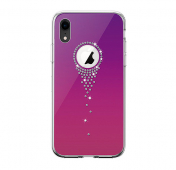 Изображение Чехол-накладка для iPhone XR Devia Crystal Angel Tears Case Purple