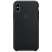 Цвет изображения Черный силиконовый чехол для iPhone X/XS Silicone Case