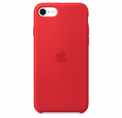 Изображение Чехол для iPhone SE 2020 Silicone Case красный