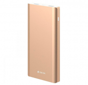 Изображение Золотое портативное зарядное устройство Devia King Kong QC3.0 10000 mAh