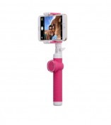 Изображение Монопод с Bluetooth-кнопкой Momax Selfie Hero 100 cm Pink