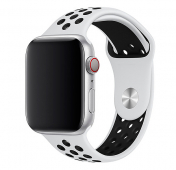Изображение Ремешок Apple Watch 42/44/45 mm Perforated Sport Band White/Black