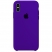 Цвет изображения Темно-пурпурный силиконовый чехол для iPhone X/XS Silicone Case