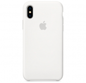 Изображение Белый силиконовый чехол для iPhone X/XS Silicone Case