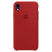 Цвет изображения Бордовый силиконовый чехол для iPhone XR Silicone Case