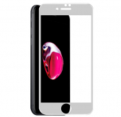 Изображение Белое защитное стекло для iPhone 7/8 Full Frame Pero 3D Glass