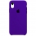 Цвет изображения Темно-пурпурный силиконовый чехол для iPhone XR Silicone Case