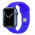Цвет изображения Неоново-синий ремешок для Apple Watch 42/44/45 mm Sport Band