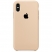 Цвет изображения Светло-коричневый силиконовый чехол для iPhone X/XS Silicone Case