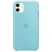 Цвет изображения Чехол для iPhone 11 Silicone Case силиконовый бирюзовый