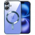 Цвет изображения Чехол для iPhone 16 Metal Magnet Case Blue