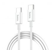 Изображение Белый кабель USB Type C/USB Type C Hoco X23 3A 1m