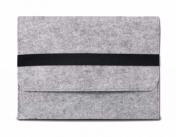 Изображение Серый фетровый чехол для Macbook Air/Pro 13 Elastic Clasp Case