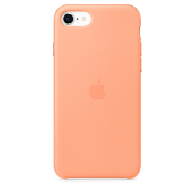 Изображение Чехол для iPhone SE 2020 Silicone Case персиковый