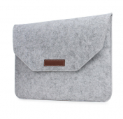 Изображение Серый фетровый чехол для Macbook Air/Pro 13 Velcro Case