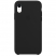 Цвет изображения Черный силиконовый чехол для iPhone XR Silicone Case