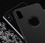 Изображение Черный чехол-накладка для iPhone X/XS Hoco Fascination Series