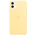 Цвет изображения Чехол для iPhone 11 Silicone Case силиконовый желтый