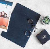 Изображение Кожаный чехол для Macbook Air 13 2018 - 2020 Stoneguard 511 Ocean