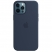 Цвет изображения Чехол для iPhone 12 Pro Max Silicone Case темно-синий