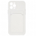 Цвет изображения Чехол для iPhone 12 Pro с отделением для карт Card Case белый