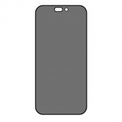 Изображение Черное защитное стекло с приват фильтром для iPhone 14 Pro Tempered Glass