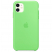 Цвет изображения Чехол для iPhone 11 Silicone Case силиконовый зеленый