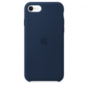 Изображение Чехол для iPhone SE 2020 Silicone Case темно-синий