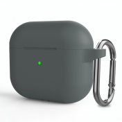 Изображение Чехол для Airpods 3 Silicone Case с карабином Advanced Ash