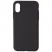 Цвет изображения Черный силиконовый чехол для iPhone XS Max
