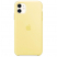 Цвет изображения Чехол для iPhone 11 Silicone Case силиконовый канареечный