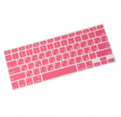 Изображение Розовая силиконовая накладка на клавиатуру для Macbook Air/Pro 13/15 (US)