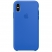 Цвет изображения Синий силиконовый чехол для iPhone XS Max Silicone Case
