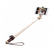 Изображение Монопод с Bluetooth-кнопкой Momax Selfie Pro Selfie Pod 90 см Golden