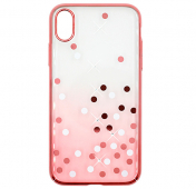 Изображение Чехол-накладка для iPhone XR Devia Polka Crystal Series Case Pink
