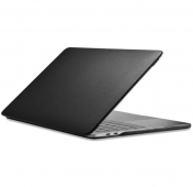 Изображение Пластиковая накладка для Macbook Pro 16 2019 A2141 Hard Shell Case Черная под кожу