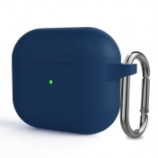 Изображение Чехол для Airpods 3 Silicone Case с карабином Lake Blue
