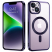 Цвет изображения Чехол для iPhone 15 Metal Magnet Case Purple