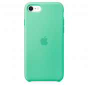 Изображение Чехол для iPhone SE 2020 Silicone Case цвета зеленого яблока