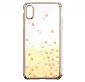 Изображение Чехол-накладка для iPhone XR Devia Polka Crystal Series Case Yellow