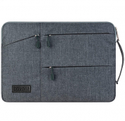 Изображение Темно-серая сумка для Macbook Air/Pro 13 Wiwu Pocket Sleeve