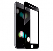 Изображение Черное защитное стекло для iPhone 7/8 Artoriz Full Cover 2,5D Tempered Glass