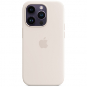 Изображение Чехол для iPhone 14 Pro Silicone Case кремовый