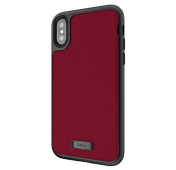 Изображение Чехол-накладка для iPhone X/XS Kajsa Luxe Collection Burgundy