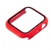 Изображение Чехол со стеклом для Apple Watch 44mm red
