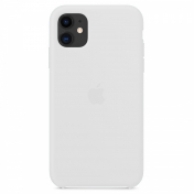 Изображение Чехол накладка iPhone 11 Silicone Case with Magsafe Paper White
